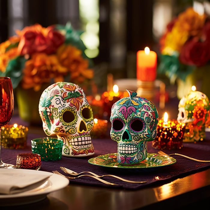 Artefactos hechos a mano para el Día de la Independencia en México. - Mexicada