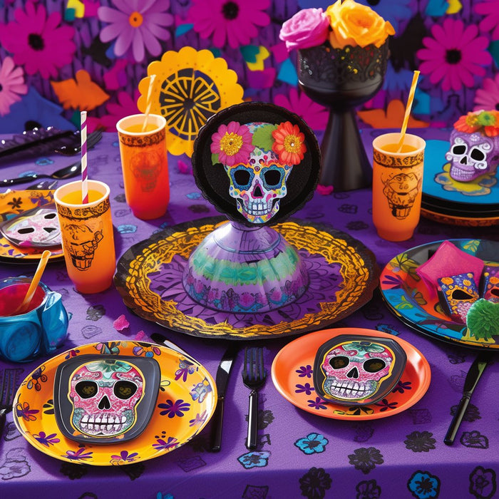 Artículos temáticos para la festividad del Día de los Muertos. - Mexicada