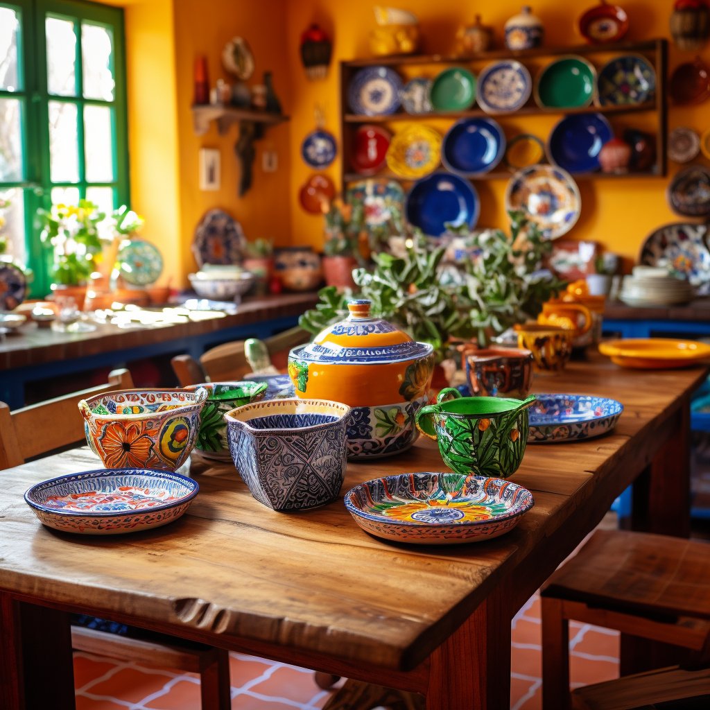Bandejas y platos en estilo mexicano - Mexicada