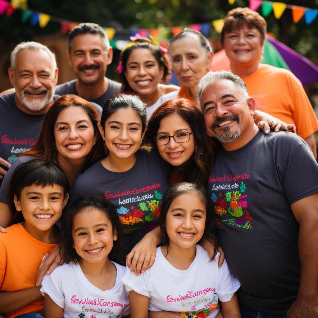 Camisetas personalizadas para reuniones familiares mexicanas - Mexicada