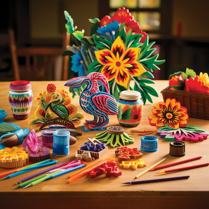 Craft Kits For Making Regional Mexican Decorations - Mexicada