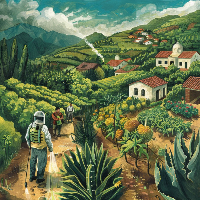 Cuáles son las implicaciones para la salud del uso de pesticidas en la agricultura tradicional mexicana y cómo pueden los consumidores mitigar los riesgos - Mexicada