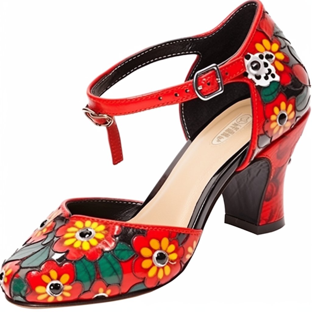 Custom-Made Mexican Dance Shoes - Mexicada