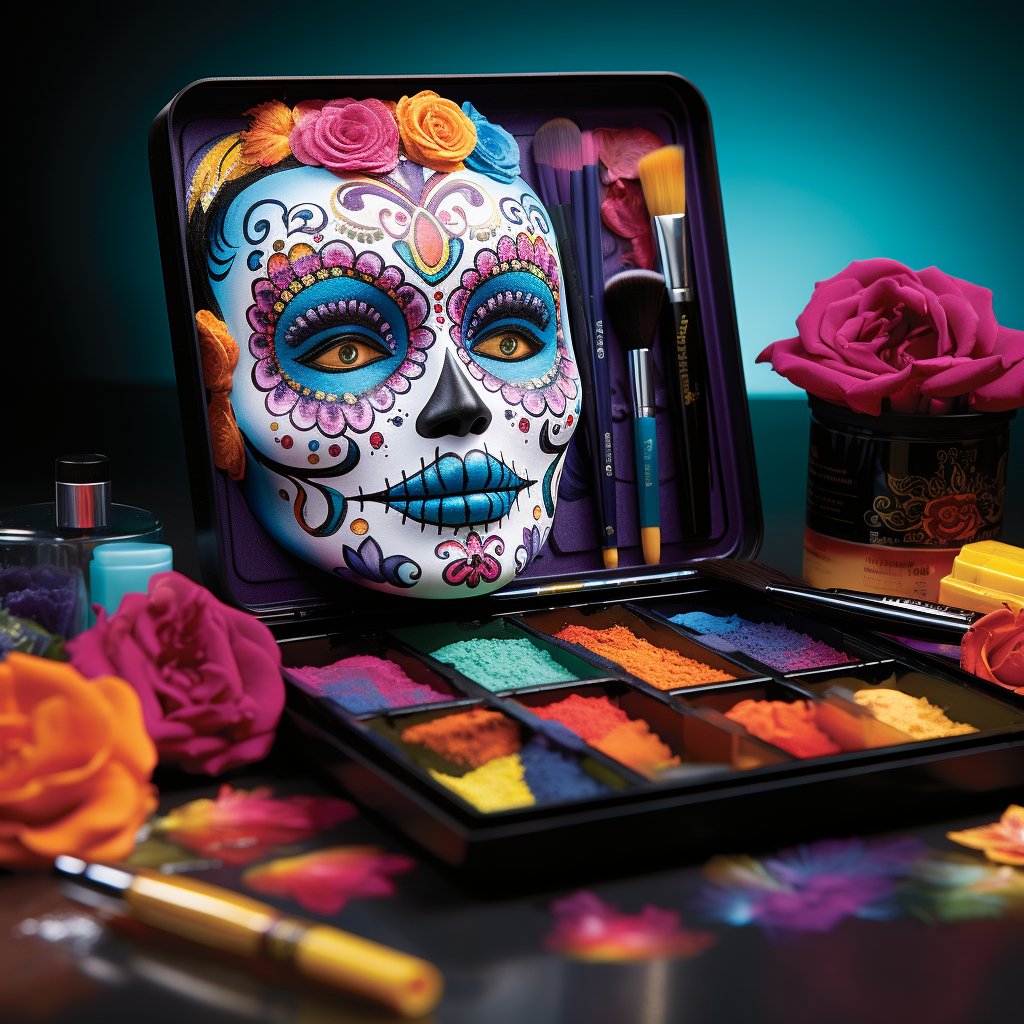 Day Of The Dead Face Paint Kits - Mexicada