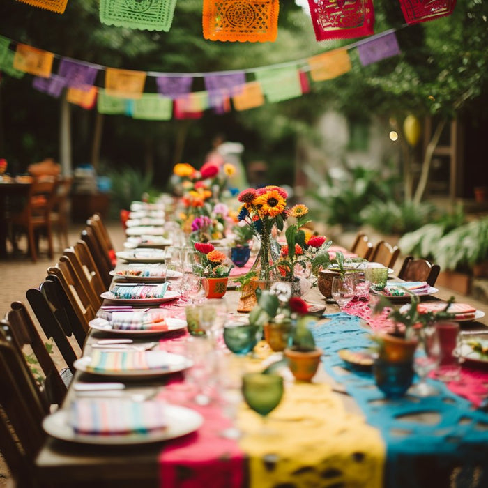 Decoraciones para fiestas mexicanas hechas a mano. - Mexicada