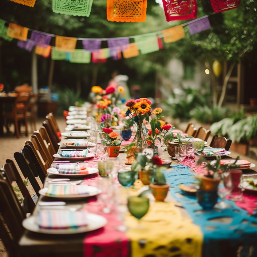 Decoraciones para fiestas mexicanas hechas a mano. - Mexicada