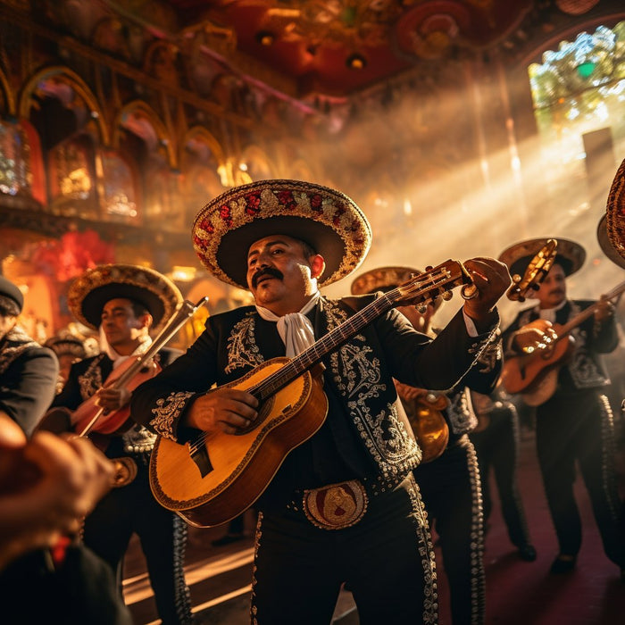 Fotografía e impresiones de una banda de mariachis - Mexicada