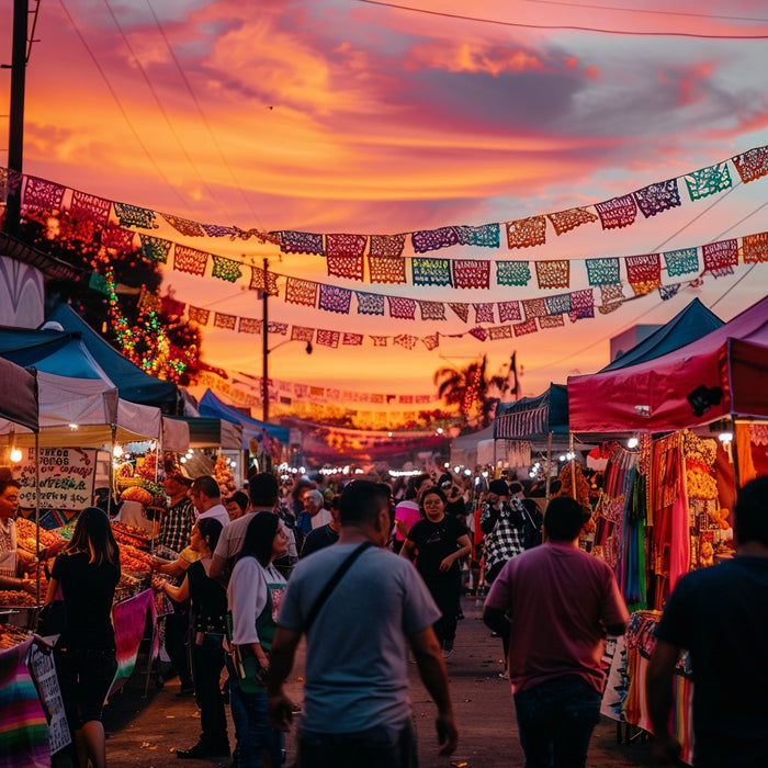 Guide To Navigating Food Stalls In Mexican Festivals - Mexicada