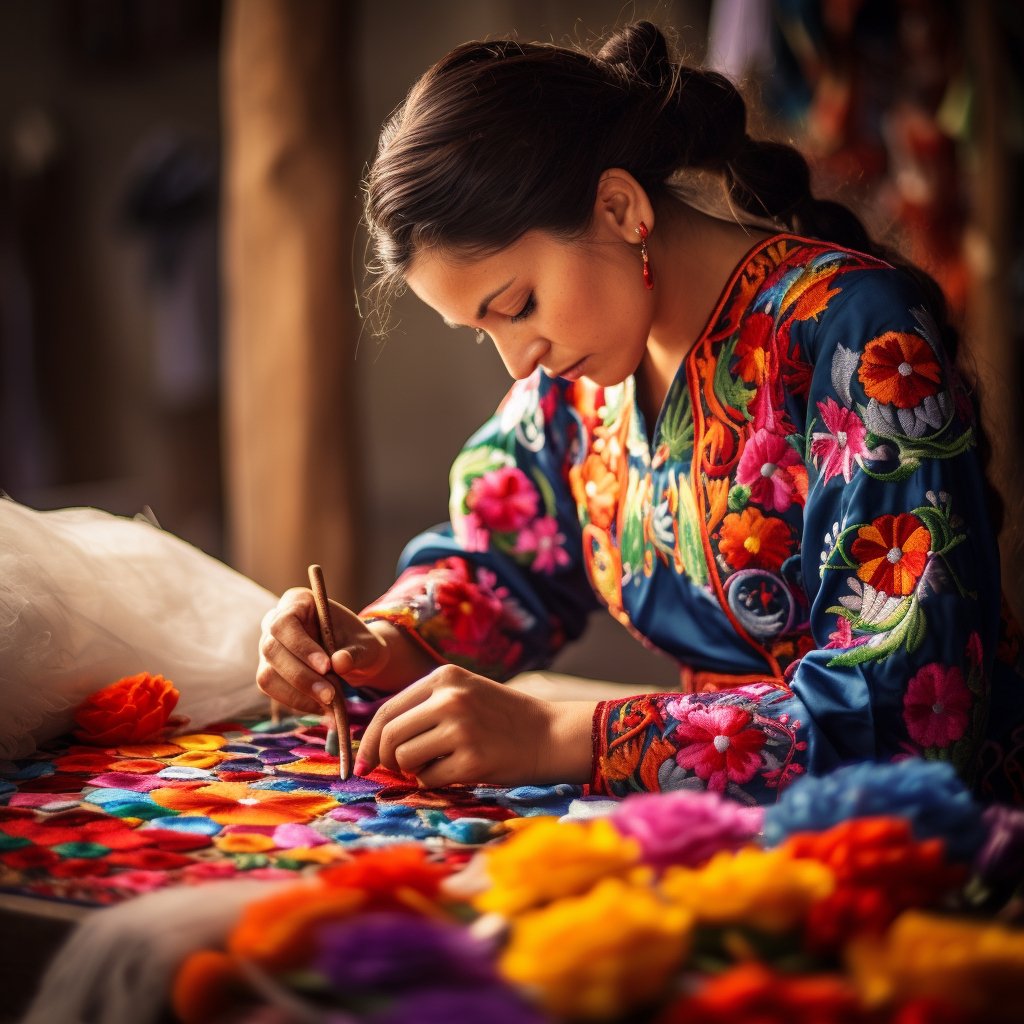 Hand-Embroidered Mexican Blouses - Mexicada