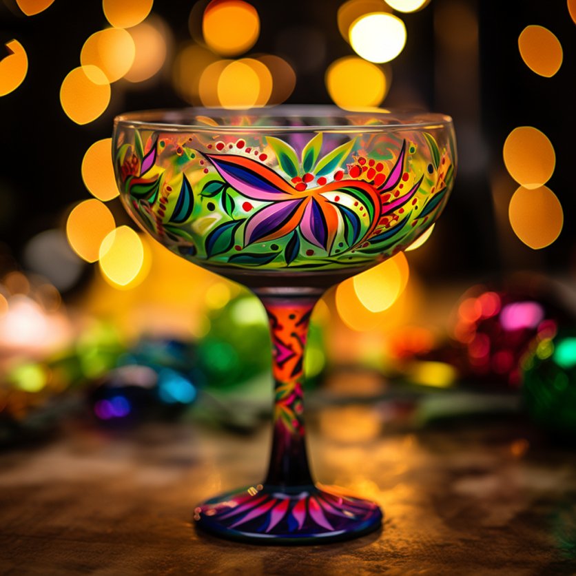 Hand-Painted Mexican Glassware - Mexicada
