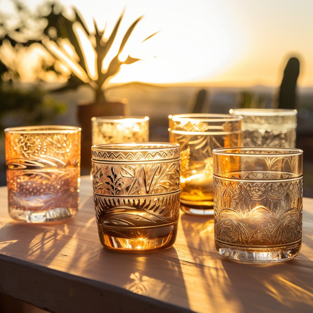 Handcrafted Tequila Glasses - Mexicada