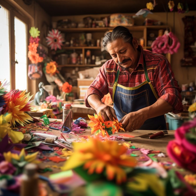 How Are Mexican Fiesta Decorations Made? - Mexicada