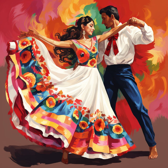 Impresiones de Arte que Representan Festejos Regionales en México. - Mexicada