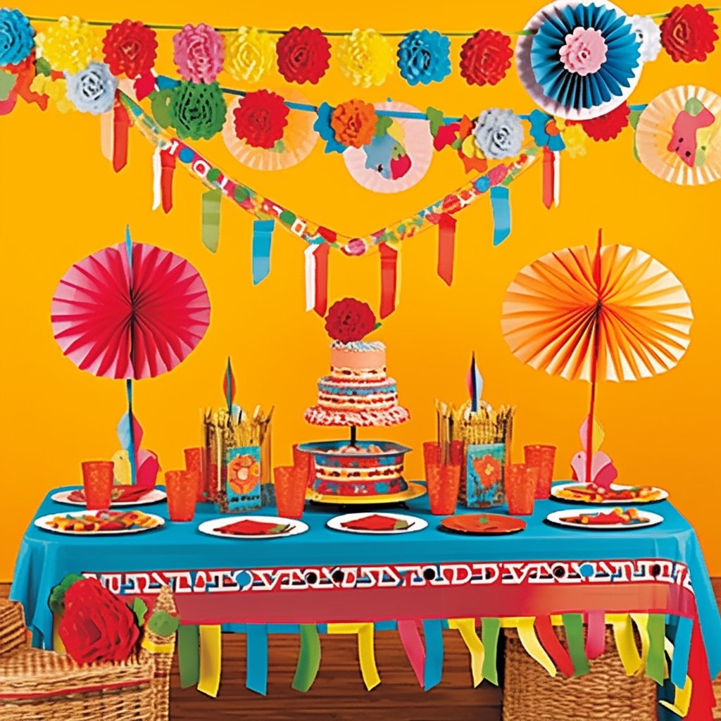 Kit de decoración para fiesta temática de baile mexicano - Mexicada