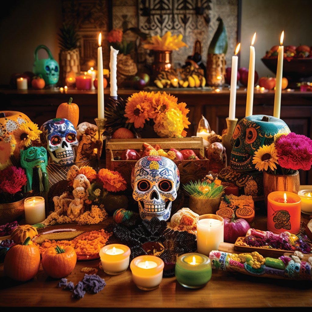 Kits de altares del Día de los Muertos. - Mexicada