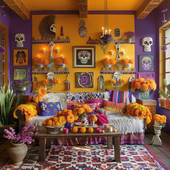 Mexican Altar Inspired Home Decor