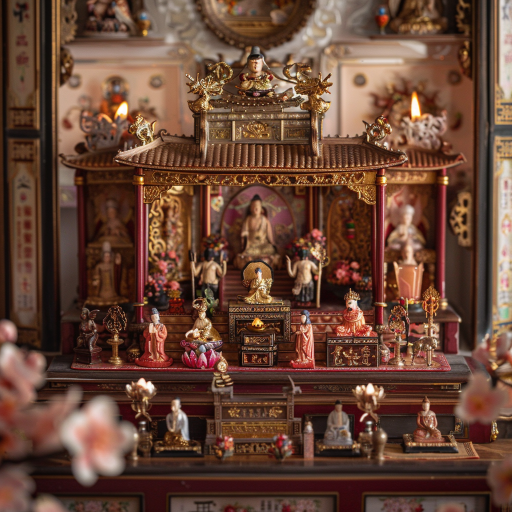 Figurillas de Altar en Miniatura