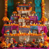 Ofrendas For Mexican Themed Events