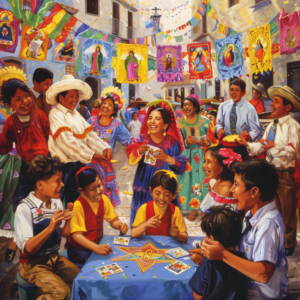 Juegos temáticos religiosos mexicanos.