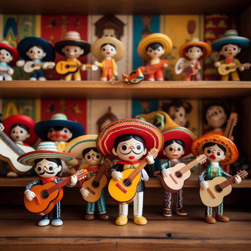 Mariachi Band Dolls For Collectors - Mexicada