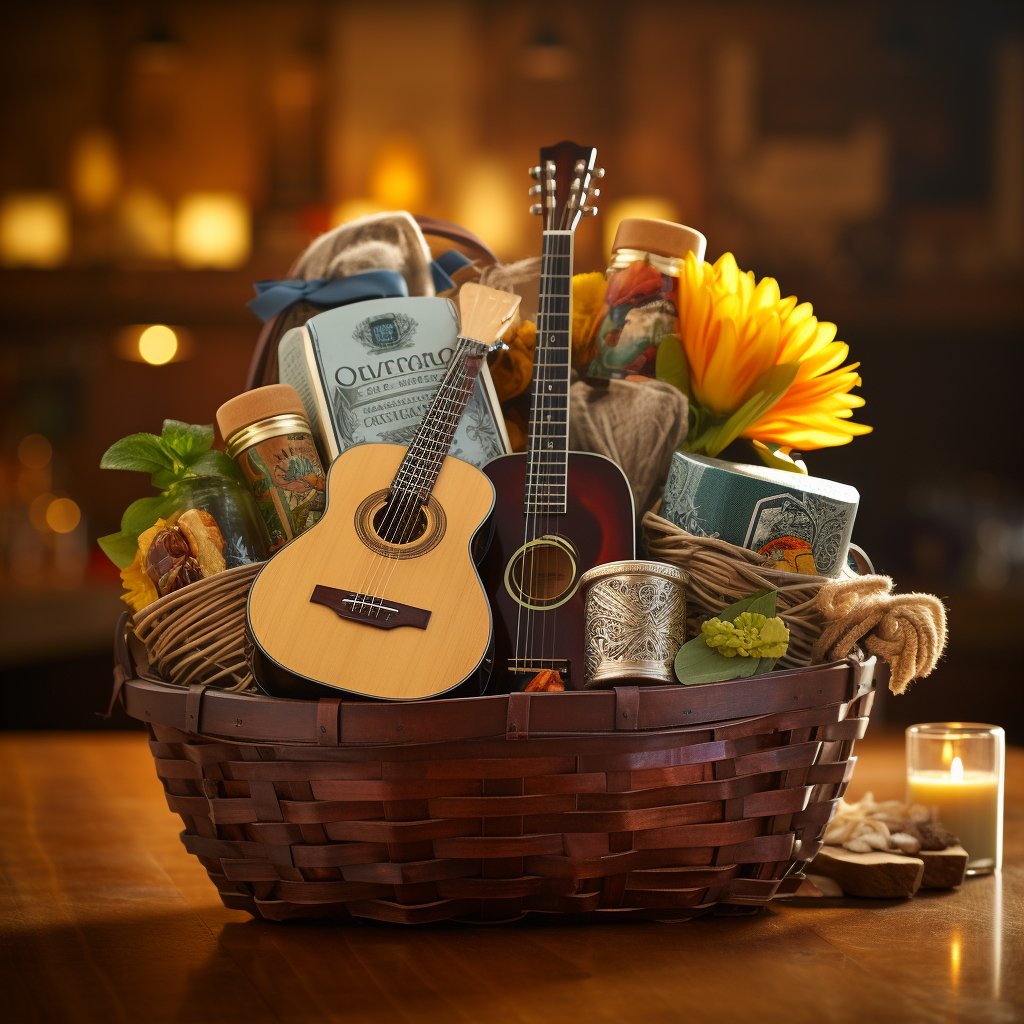 Mariachi-Themed Gift Basket - Mexicada