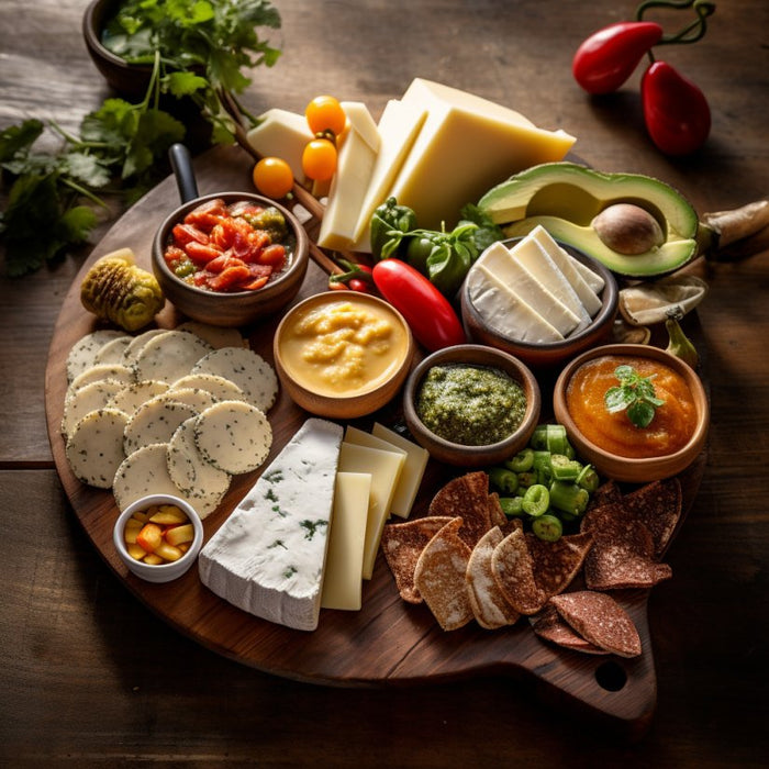 Mexican Cheese Platter For Parties - Mexicada