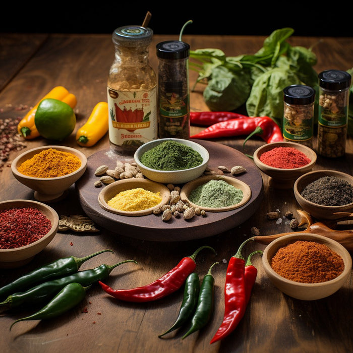 Mexican Chili Powders And Peppers - Mexicada