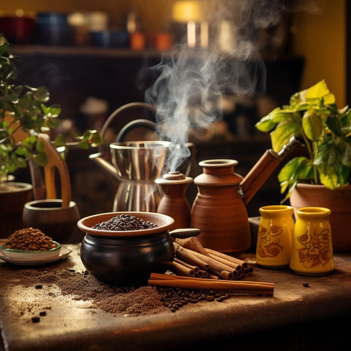 Mexican Coffee And Chocolate Set For Desserts - Mexicada