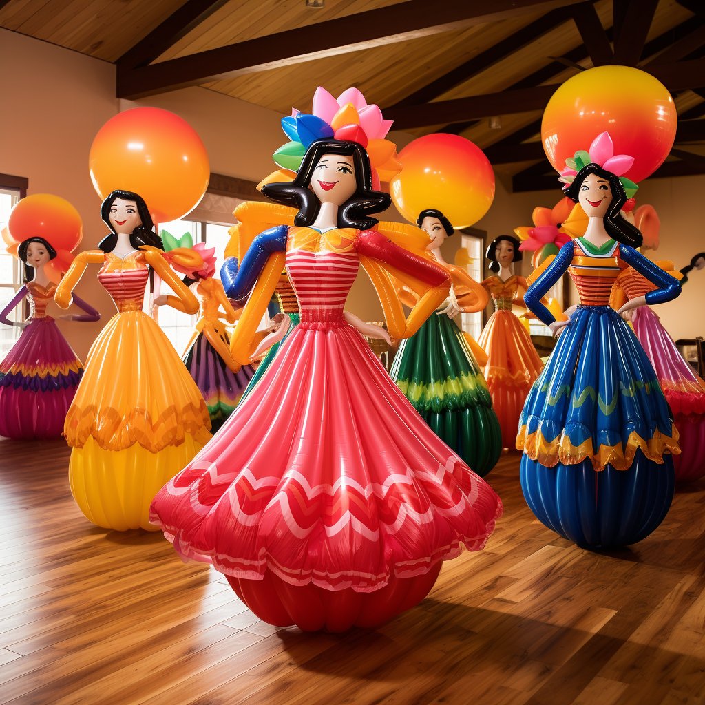 Mexican Dance-Themed Balloons - Mexicada