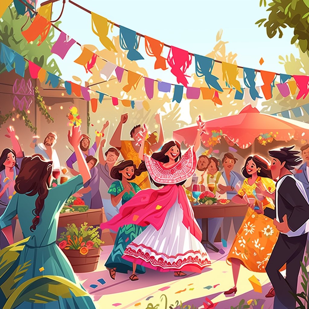 Mexican Dance-Themed Party Games - Mexicada