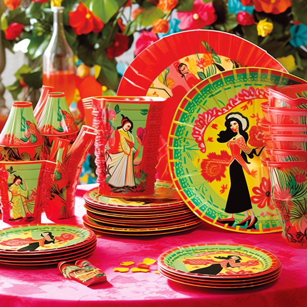 Mexican Dance-Themed Tableware - Mexicada