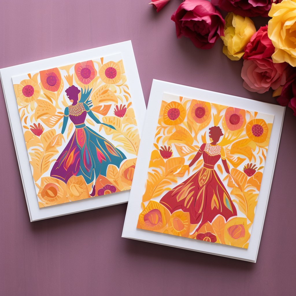Mexican Dance-Themed Thank You Cards - Mexicada