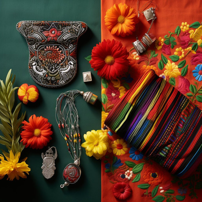 Mexican-Themed Accessories For Dresses - Mexicada