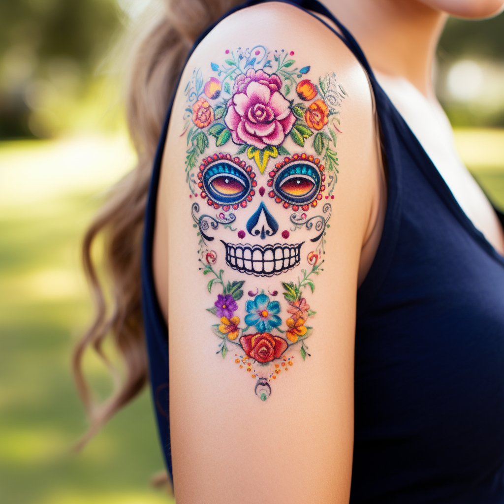 Mexican Themed Temporary Tattoos - Mexicada