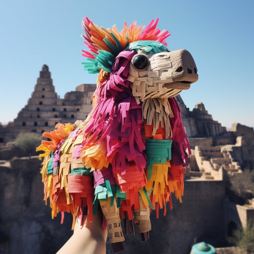 Piñatas Representing Famous Mexican Landmarks - Mexicada
