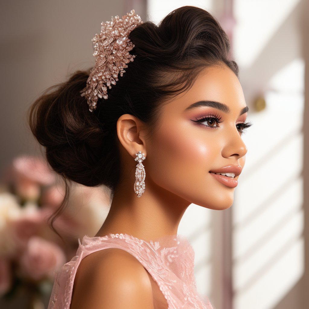 Quinceañera Makeup And Hair Styling - Mexicada