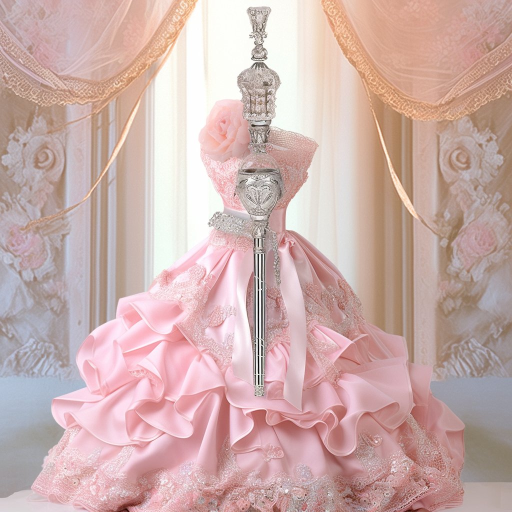 Quinceañera Sash And Scepter Set - Mexicada