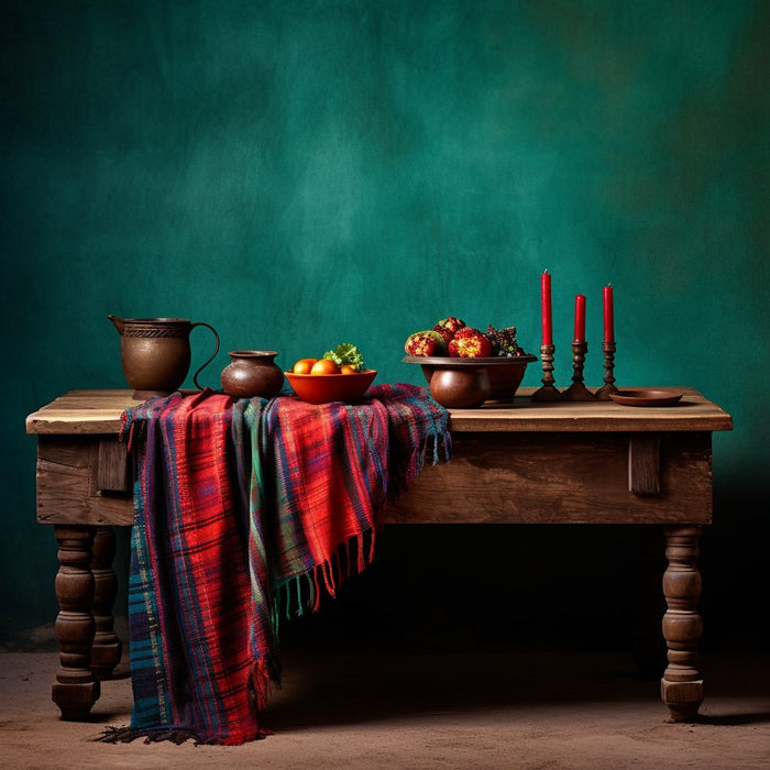 Rebozo Tradicional Mexicano - Mexicada