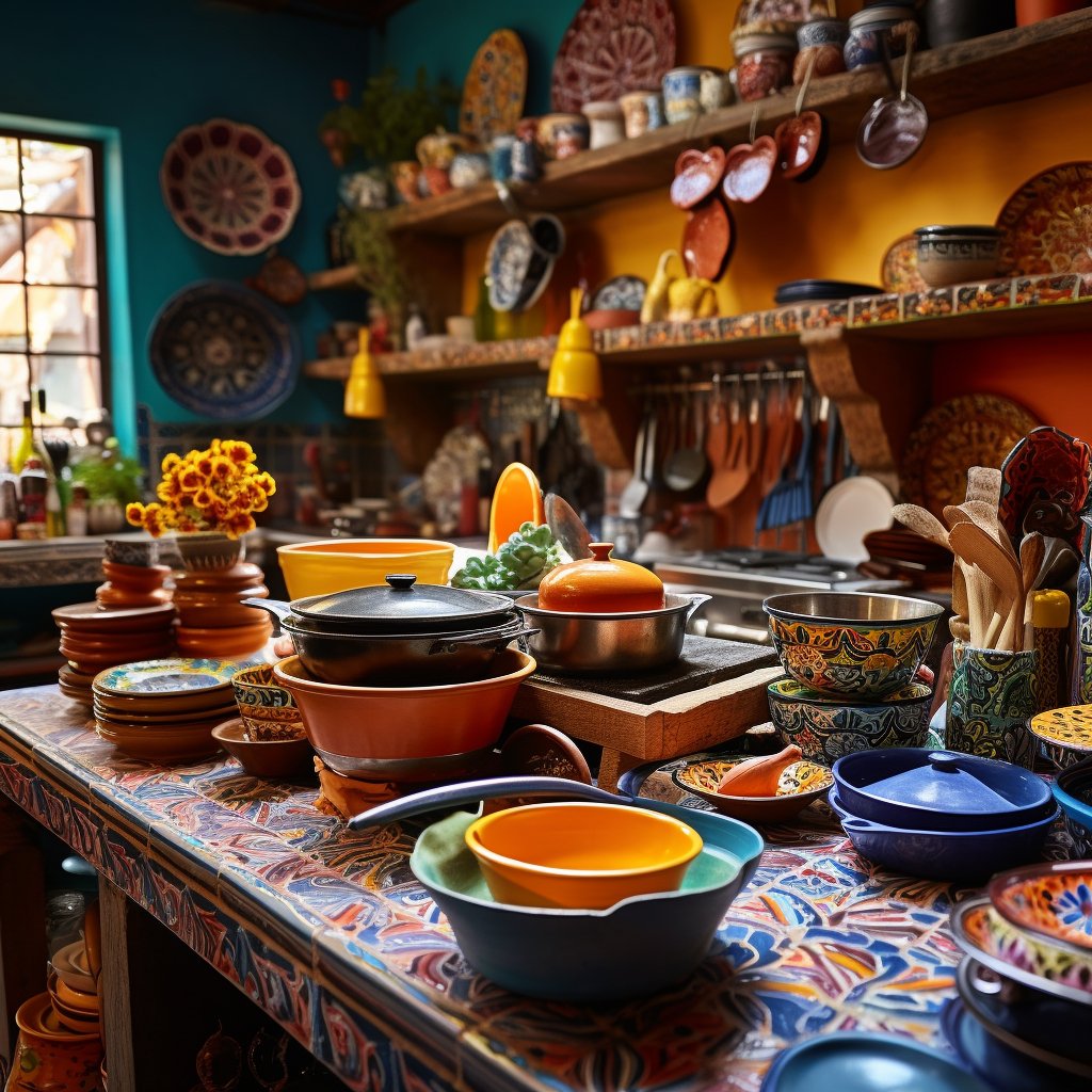 Set Of Traditional Mexican Cookware And Utensils - Mexicada