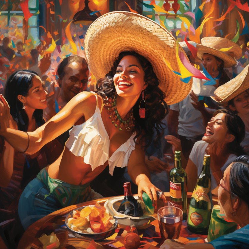 Sombrero para las celebraciones de Cinco de Mayo - Mexicada