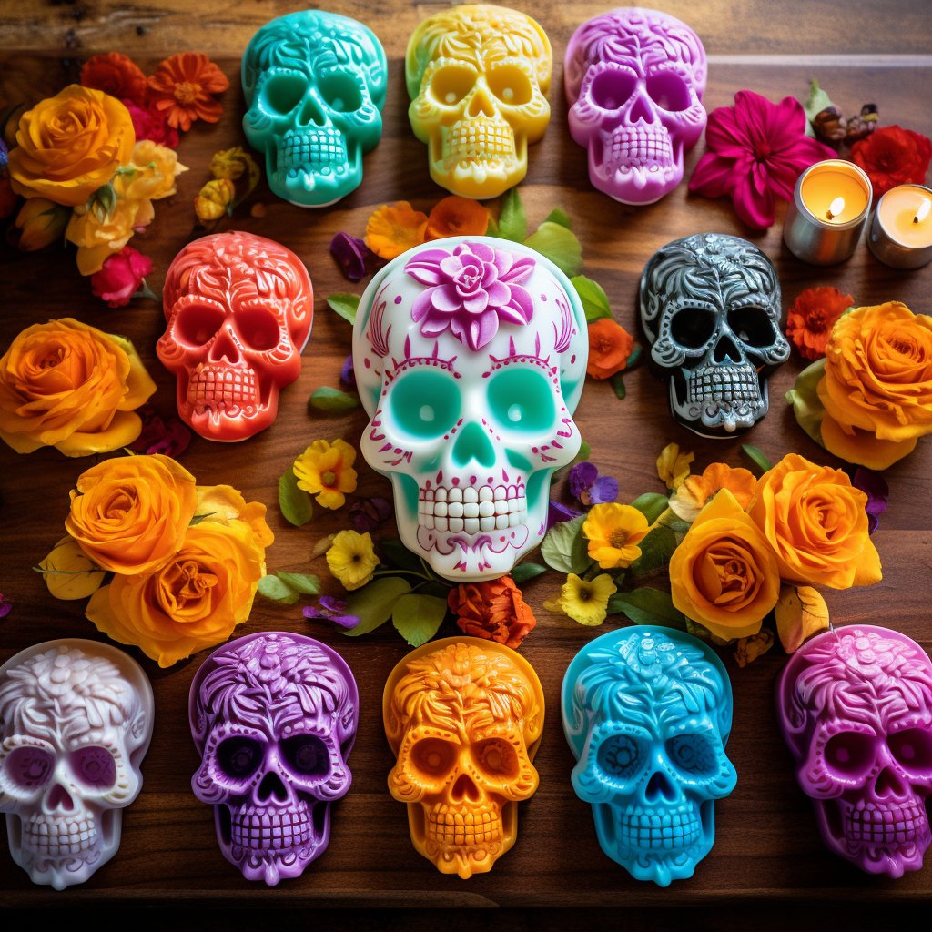 Sugar Skull Molds For Día De Los Muertos - Mexicada