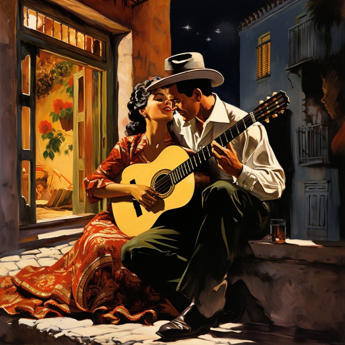 Una guitarra mexicana tradicional para serenatas. - Mexicada