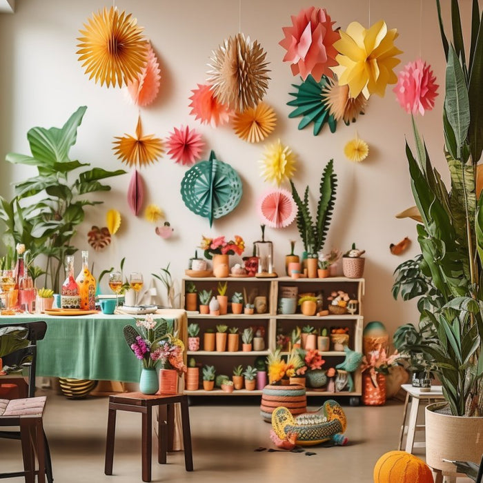 Una piñata en forma de un cactus o una planta de agave. - Mexicada