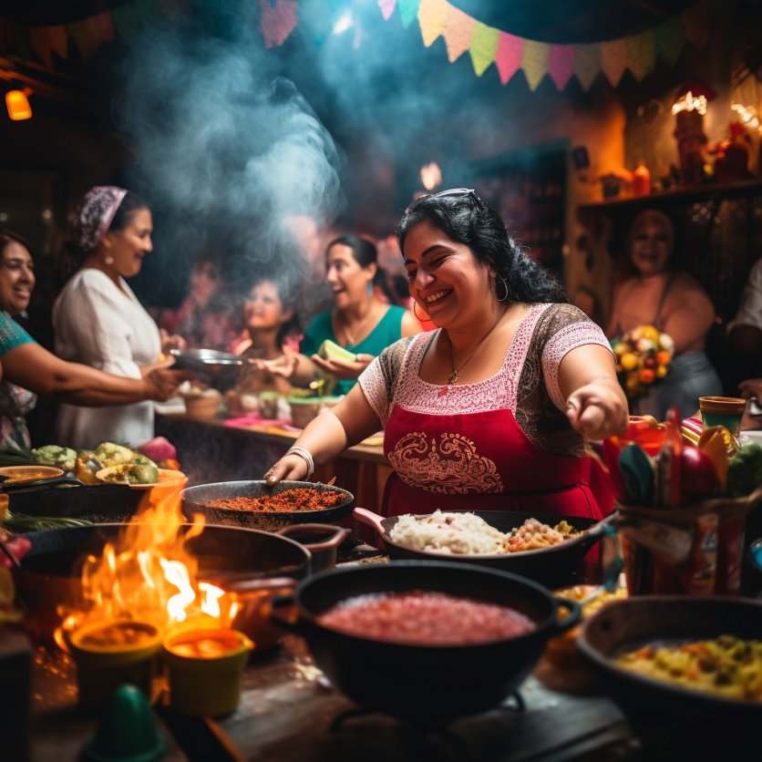 Utensilios de cocina mexicanos tradicionales para recetas de fiesta. - Mexicada