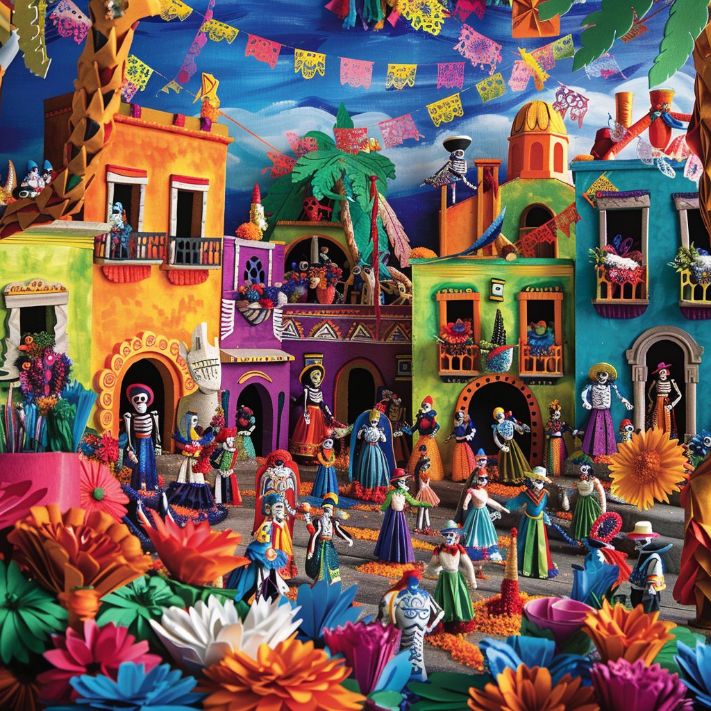 What Are The Origins And Significance Of Mexican Folk Art In Celebrations? - Mexicada