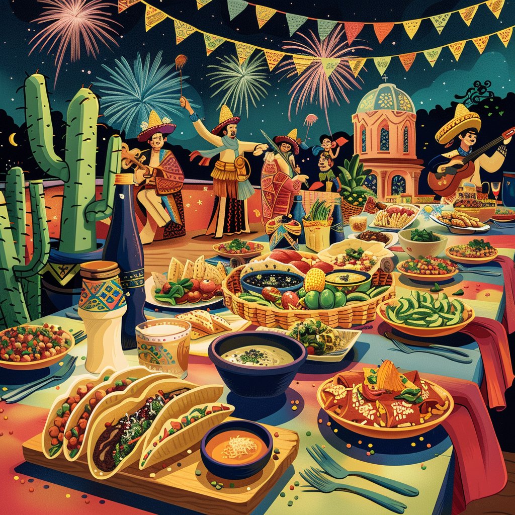 What Are Traditional Foods Served At Mexican Fiestas? - Mexicada