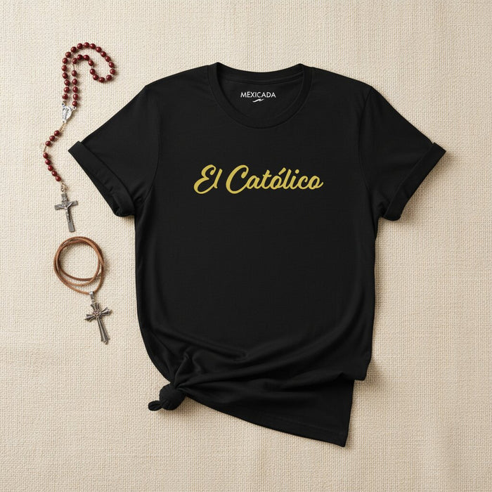 Maglietta El Católico da uomo e da donna | Cattolica, fede, devozione, preghiera, croce, Dio, religione | E5