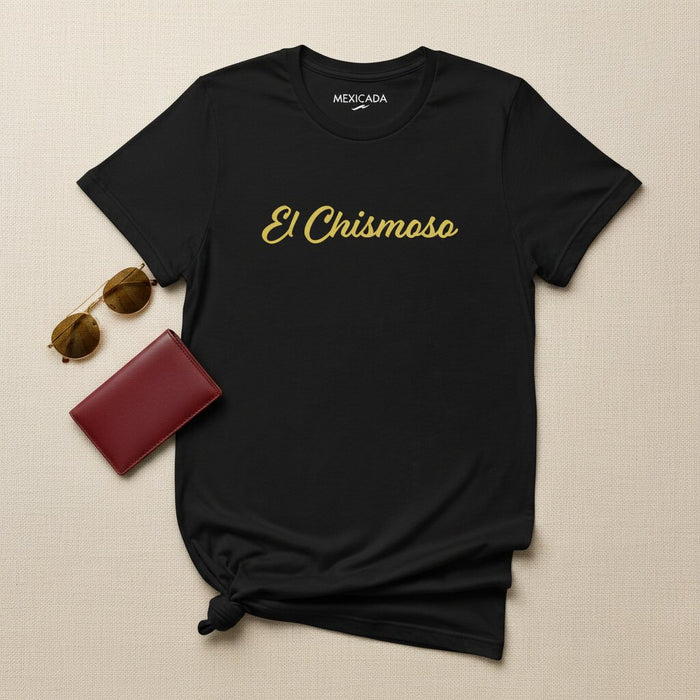 La Maglietta di El Chismoso per Uomini e Donne | Il Pettegolo, Umorismo, Dramma, Chiacchiere, Atmosfera Piccante, Cultura Latina | E5