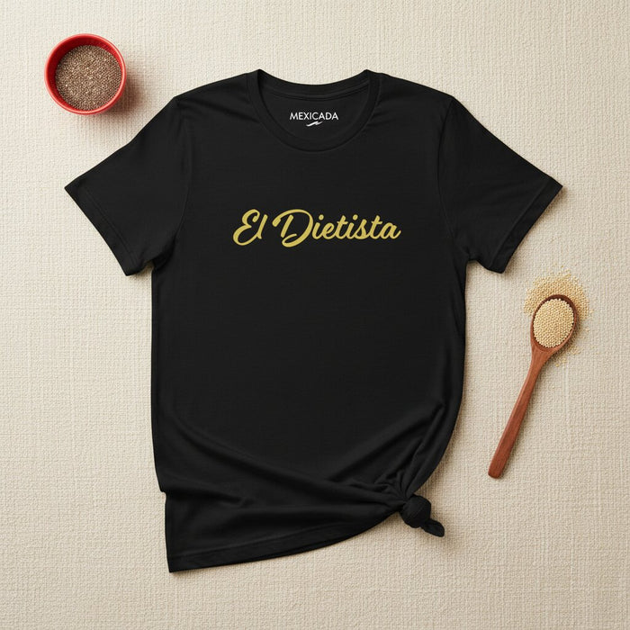 Maglietta da uomo e da donna El Dietista | Il Dietologo, Nutrizione, Salute, Benessere, Food Coach, Equilibrio | E5