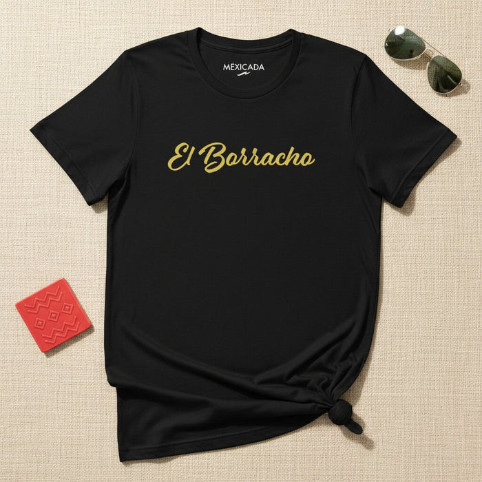 La maglietta de El Borracho per uomo e donna | Il beone, carta della Lotería, umorismo, festa, gioco messicano | E5